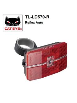 CATEYE ไฟกระพริบแคทอายออโต้ REFLEXT AUTO, TL-LD570, สีแดง