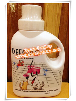 DeFong คลีนเนอร์ น้ำยาทำความสะอาด เดอร์ฟอง ฆ่าเชื้อแบคเทีเรีย กลิ่นหอมของสวนดอกไม้ ไม่เป็นอันตรายต่อสัตว์เลี้ยง 1000ml