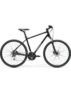 Merida Crossway 20-D 2025 | Hybrid Bike with Hydraulic Disc Brakes & Suspension