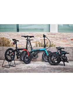 จักรยานพับ JAVA J AIR X1 เฟรมคาร์บอน เกียร์ Claris 2*9 SP. วงล้อ 451 ขนาด 16 นิ้ว