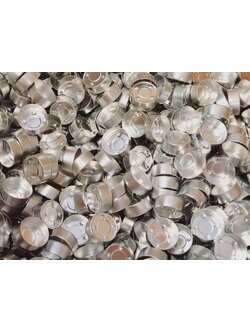 ถ้วยทีไลน์ แบบบาง แพ๊คห่อละ 100 อัน ขนาด 3.75×1.5 cm.