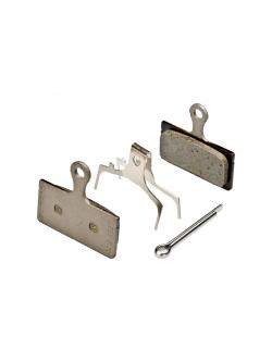 แผ่นยางเบรคดิส SHIMANO DEORE Disc Brake Pads รุ่น BR-M615/M666, Resin, #Y8KA98010 ,G01s