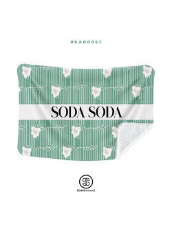 ผ้าห่มอเนกประสงค์ ใส่ชื่อได้ รหัส BKA00057 #SOdAblanket #SodAhome