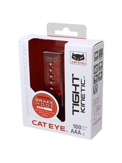 CATEYE TIGHT KINETIC ไฟท้ายกันน้ำ ไฟสว่างเมื่อเบรค, TLLD180K