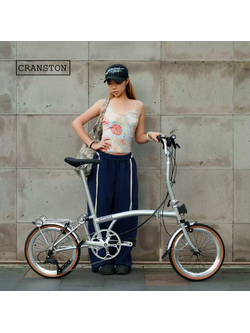 จักรยานพับ Cranston R9 16 นิ้ว 9 สปีด น้ำหนักเบา 12.5kg พับ 3 ทบ ดีไซน์เรโทร 16 สี — ปั่นในเมือง ปั่นไปทำงาน สะดวกพกพา