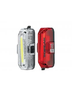 ไฟหน้า+ไฟท้าย TOPEAK AERO USB 1W COMBO, TMS084