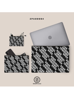เซ็ทกระเป๋า 3 ใบ ZPA00004 เคสคอม Macbook กระเป๋าอเนกประสงค์ #กระเป๋า #กระเป๋าสตางค์ #SOdAbag #SOdAPrintinG