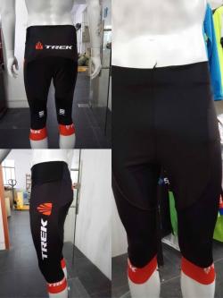 กางเกงปั่นจักรยาน Proteam cycling pants ขาสี่ส่วน (เป้าเจล 12D พร้อมแถุบซิลิโคนปลายขา (4 ส่วน)