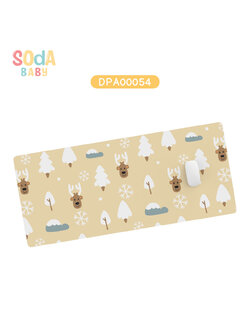 แผ่นรองเมาส์ Mouse Pad ลาย Winter รหัส DPA00054 ⛄️❄️#Winter #SOdAbaby
