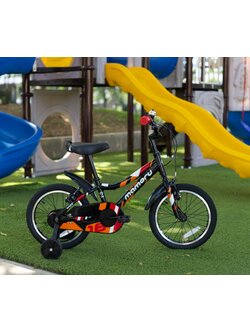 จักรยานเสือภูเขา MAMORU (มาโมรุ) รุ่น M16 เฟรมอลูมิเนียม ล้อ 16 นิ้ว มีชุดล้อฝึกพ่วงล้อหลัง เพื่อการทรงตัว MY2022