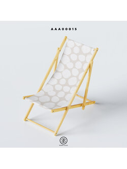 เก้าอี้ชายหาด Circle สีน้ำตาลอ่อน AAA00016 #เก้าอี้ชายหาด #SunLounge #SOdAhome #SOdAPrintinG