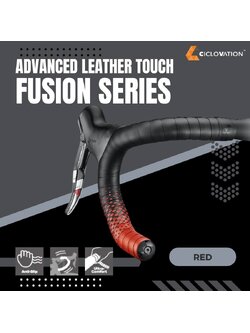 ผ้าพันแฮนด์ CICLOVATION ADVANCED LEATHER TOUCH - Fusion Series Made in Taiwan