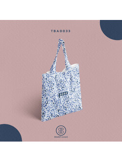 กระเป๋าผ้าแคนวาส พิมพ์ลาย Water Splash TBA0033 #SOdABag #SOdAPrintinG #กระเป๋า #กระเป๋าผ้า