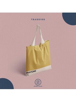 กระเป๋าแคนวาส พิมพ์ลาย 13-1520 Pantone TBA00100 #SOdABag #SOdAPrintinG