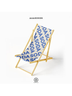 เก้าอี้ชายหาด SOdA Collection สีฟ้า AAA00009 #เก้าอี้ชายหาด #SunLounge #SOdAhome #SOdAPrintinG