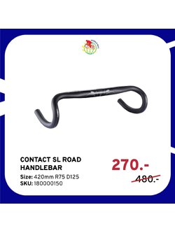GIANT CONTACT SL Road HANDLEBAR แฮนด์จักรยานเสือหมอบ มีขนาด 42, Reach 75/Drop 125