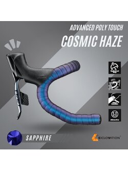ผ้าพันแฮนด์ CICLOVATION ADVANCED POLY TOUCH - COSMIC HAZE BAR TAPE