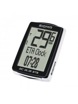ไมล์จักรยาน Sigma Sport BC 16.16 STS CAD - Cycle Computer wireless incl. Cadence Transmitter 16 ฟังชั่น