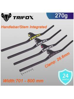 RXL SL ,28.6 Flat Integrated handlebar Mountain handle bar and Stem 2020,HBT02