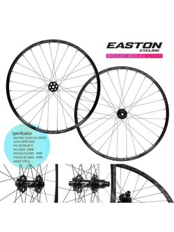 ชุดล้อเสือภูเขาEASTON | AR25 29ER Alloy MTB Wheelset โม่ XD / โม่ SHI 12SP ขอบอ้วน 24mm. ล้อ 29er (15x110/12x148)