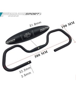 FMF Butterfly Handlebar Zone, Oversize 31.8