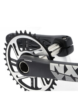 จาน RACEWORK NX1 ขนาด 170mm Crank 1XSystem, 104 BCD Narrow Wide Chainring มีขนาด 34T และ 36T 12 Speed