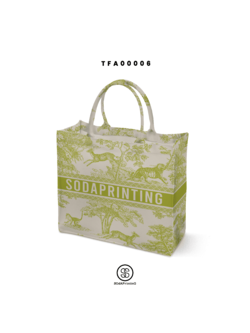 กระเป๋า Book Tote Bags ลาย FOREST รหัส TFA00006 #ใส่ชื่อได้ #SOdAbag #SOdAPrintinG #ForestCollection