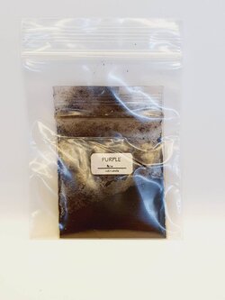 สีน้ำมันผง (ห่อ) สีม่วง