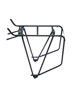 ตะแกรงท้าย TUBUS CARRIERS CARGO Classic 28" -700c วัสดุอลูมิเนียม สีดำ และสีเงิน [11000]