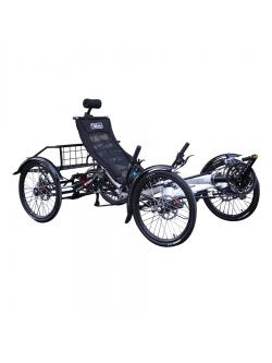 TrikExplor 420E, Old People Commuting And Touring Electric Recumbent Quad Bicycle from TrikExplor