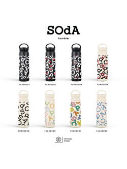 แก้วเก็บอุณหภูมิ SOdA Collection รหัส TUA00001-TUA00008 #SOdAPrintinG