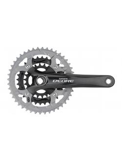 จาน DEORE, FC-M591, 9-SPD, 44-32-22T, 170MM, 175MM, สีดำ (Malay)