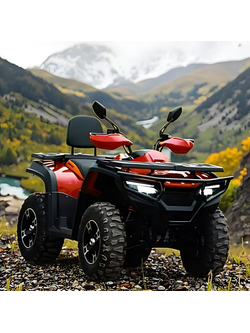 JIALING JL320A Gasoline ATV – 2WD/4WD Switchable, 65 km/h, 485kg, Off-Road Ready