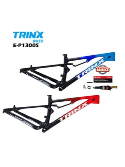 เฟรมเสือภูเขา TRINX E-P13000S FULL SUSPENSION คาร์บอน T800 29นิ้ว พร้อม ถ้วยคอ BOOST 12x148mm. พร้อมโช้คหลัง DT SWISS M212 มีรีโมท