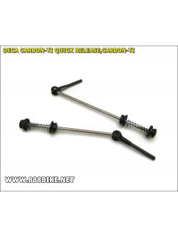 แกนปลดเร็ว DECA Carbon-Ti แกนไทเทเนียม 100/130,Deca100130
