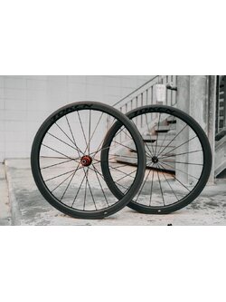 ล้อเสือหมอบคาร์บอน Token C45R Carbon Wheelset RIM BRAKE ขอบสูง 45 mm รองรับ Tubeless โม่รองรับ Shimano / Sram 11speed