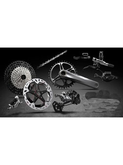 ชุดเกียร์ SHIMANO XTR GROUPSET 12 สปีด, 1*12 XTR M9100 รวมดิสเบรค ไม่รวมใบดิส