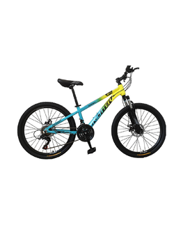 Mountain bike, aluminum frame, Richter Bike, Smash model, wheels 24 ", gear 21 speed, aluminum frame, hidden cable, year 2023