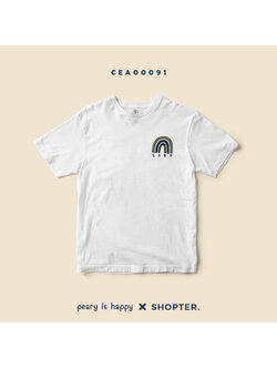 เสื้อยืด พิมพ์ลาย Magical Number Healthy 5989 สีขาว CEA00091 #เสื้อ #เสื้อยืด #minimalstylebyPEARY