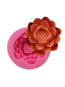 พิมพ์ซิลิโคน ดอกบัวหลวง