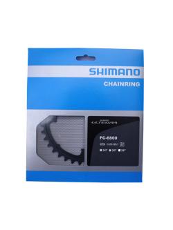 เฉพาะใบจาน ULTEGRA, FC-6800, สีดำ, 39T มี 4 รู, 110 BCD