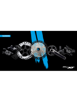 ชุดเกียร์ NEW SHIMANO XT GROUPSET 12, M8100, 12-SPEED, 2019