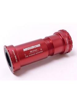 กะโหลก WISHBONE BB89-SH, SHIMANO Crankset