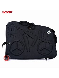 Bicycle bag XXF TRAVEL BICYCLE BAG model E0901 (two wheels removed)
