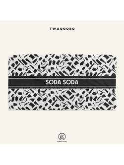 ผ้าเช็ดตัว ลาย Art 1 ใส่ชื่อได้ รหัส TWA00080 #SOdAtowel #SOdAhome