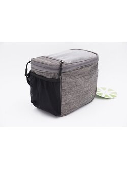 DAHON Bicycle handlebar bag, easy to install with 3-point velcro straps, has a storage compartment and a mobile phone compartment, has a shoulder strap, easy to carry.