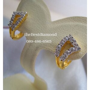 ต่างหู สไตน์ ติดหูแบบห่วง