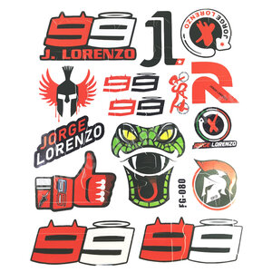 สติ๊กเกอร์ตกแต่ง HONDA KAWASAKI YAMAHA BMW