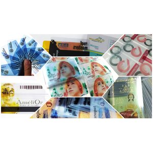 Card Pvc บัตรใสโปร่งแสง
