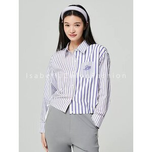 เสื้อเชิ้ตแขนยาวลายทางสวยๆ